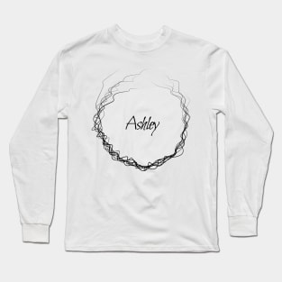 Ashley name monogram Long Sleeve T-Shirt